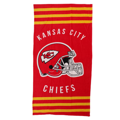 Northwest NFL Kansas City Chiefs "Stripes" Beach Towel, 30" x 60"