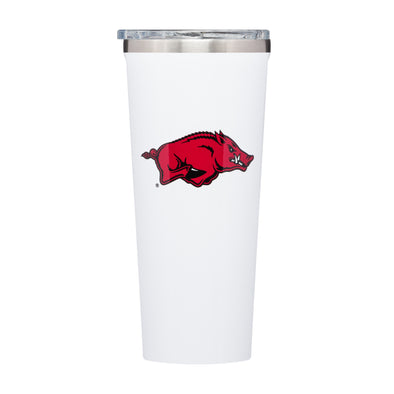 Corkcicle NCAA 24oz Arkansas Razorbacks Triple Insulated Stainless Steel Tumbler