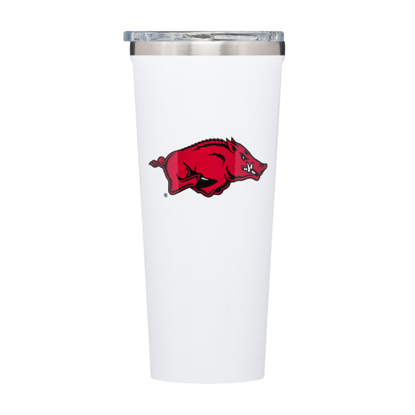 Corkcicle NCAA 24oz Arkansas Razorbacks Triple Insulated Stainless Steel Tumbler