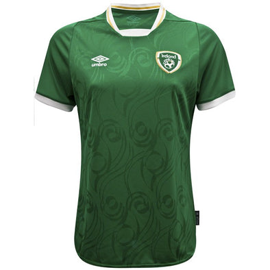 Umbro Women's Ireland National Team 2020/21 Home Jersey, Green