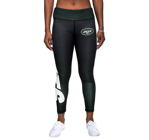 Forever Collectibles NFL Women's New York Jets Gradient 2.0 Wordmark Legging