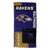 Northwest NFL Baltimore Ravens State Line Beach Towel