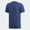 Adidas Men's Tennis Script Tee Shirt, Tech Indigo