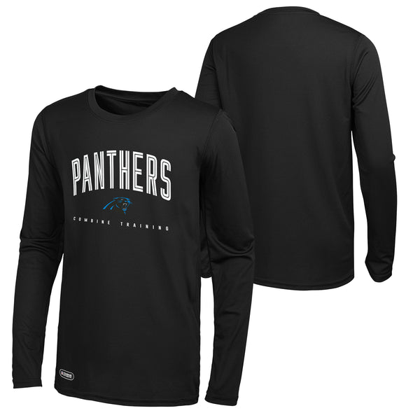 Outerstuff NFL Men's Carolina Panthers Up Field Performance T-Shirt Top