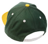 Flat Fitty Vengers Adjustable Snapback Baseball Cap Hat, Green