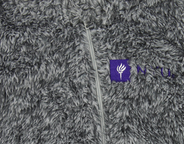 Outerstuff NCAA Newborn NYU Violets Game Nap Teddy Fleece Coverall