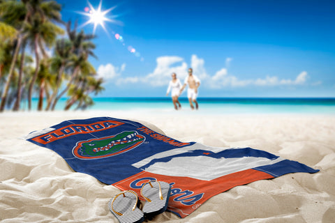 Northwest NCAA Florida Gators State Line Beach Towel