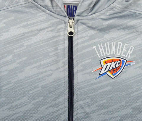 Outerstuff Oklahoma City Thunder NBA Infants & Toddlers Zip Up Hoodie, Grey