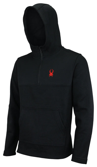 Spyder Men's Racer 1/4 Zip Pullover Hoodie, Color Options