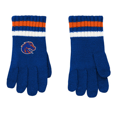 Outerstuff NCAA Youth (8-20) Boise State Broncos Knit Gloves, One Size Fit Most