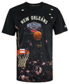 Zipway NBA Men's New Orleans Pelicans Hoop T-Shirt, Black
