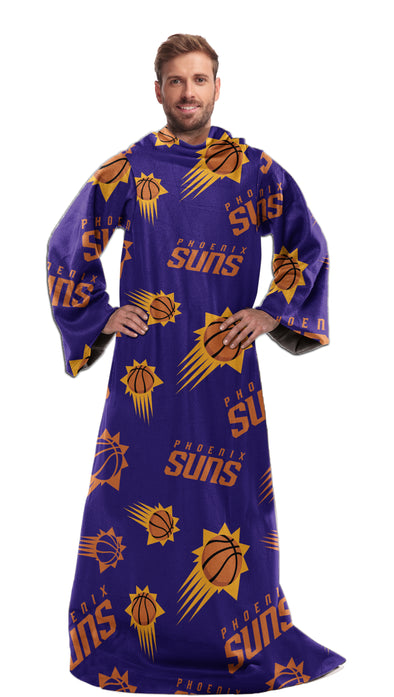 Northwest NBA Phoenix Suns Toss Silk Touch Comfy Throw With Sleeves