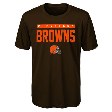 Outerstuff NFL Youth Boys Cleveland Browns Training Camp Dri-Tek T-Shirt
