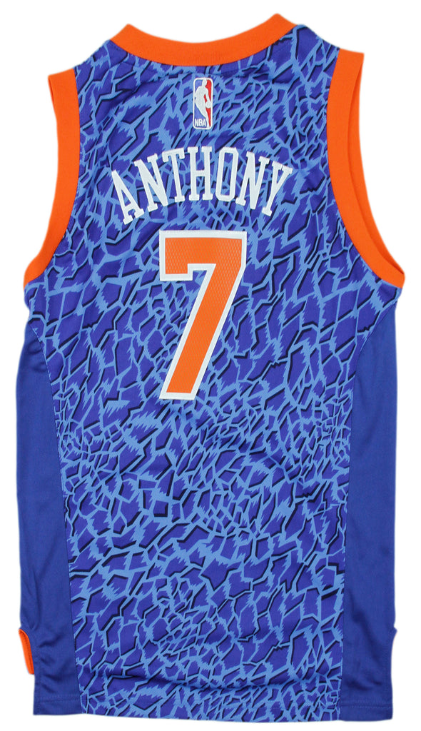 Adidas NBA Youth New York Knicks Carmelo Anthony #7 Crazy Light Swingman Jersey