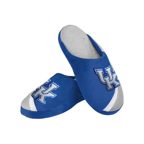 FOCO NCAA Men's Kentucky Wildcats 2022 Big Logo Color Edge Slippers