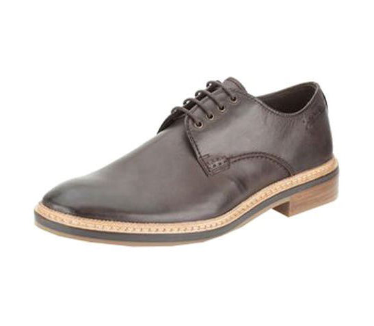 Clarks Men's Grimsby Walk Leather Oxfords Shoes - Black and Brown