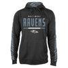 Zubaz NFL Men's Baltimore Ravens Hoodie w/ Oxide Zebra Sleeves