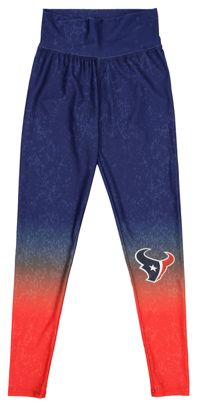 Zubaz Women's NFL Houston Texans Gradient Leggings