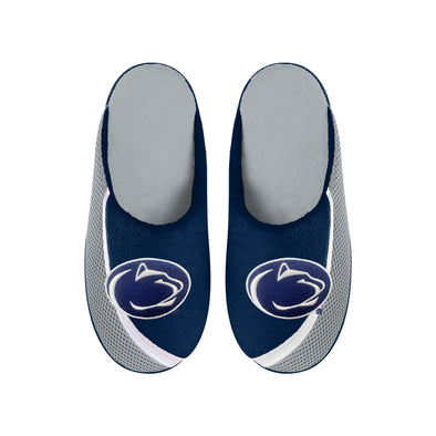 FOCO NCAA Men's Penn State Nittany Lions 2022 Big Logo Color Edge Slippers