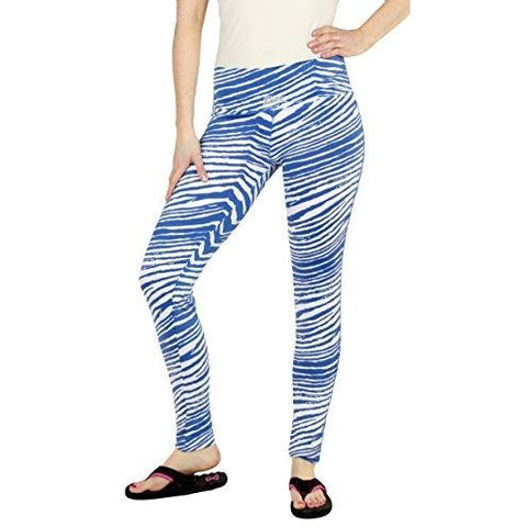 Zubaz NCAA Women's Kentucky Wildcats Team Color Tiger Print Leggings Pants