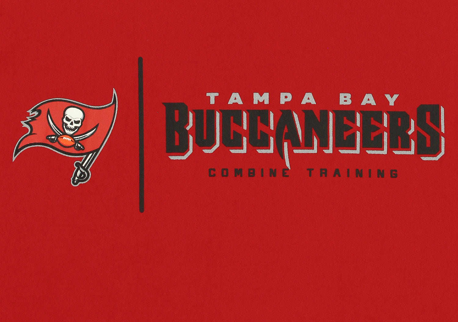 NFL Team Apparel Youth Tampa Bay Buccaneers Game Time White T-Shirt