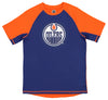 Outerstuff NHL Youth Boys (8-20) Edmonton Oilers Rashguard T-Shirt