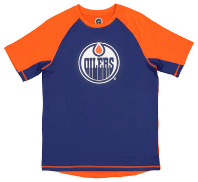 Outerstuff NHL Youth Boys (8-20) Edmonton Oilers Rashguard T-Shirt