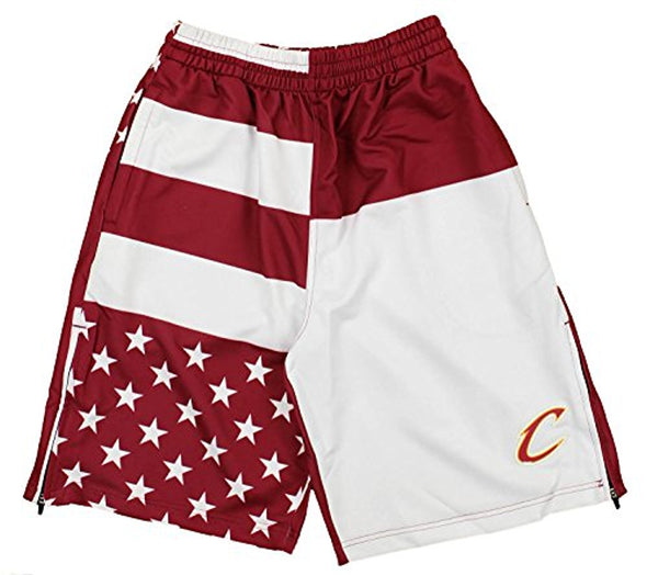 Zipway NBA Men's Cleveland Cavaliers Flag Athletic Shorts