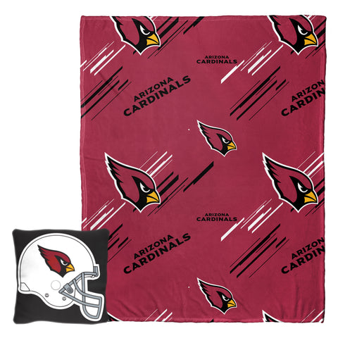Northwest NFL Arizona Cardinals Slashed Pillow and Throw Blanket Set