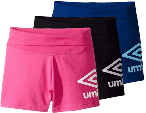 Umbro Little Girls Sweeper Shorts, Color Options