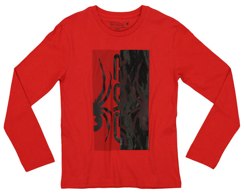 Spyder Youth Boys Athletic Long Sleeve Graphic Cotton Tee