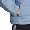 Adidas Women's Helionic Relaxed Fit Puffer Down Jacket, Ambient Sky