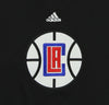 Adidas NBA Youth and Kids Los Angeles Clippers Prime Fleece Pullover, Black