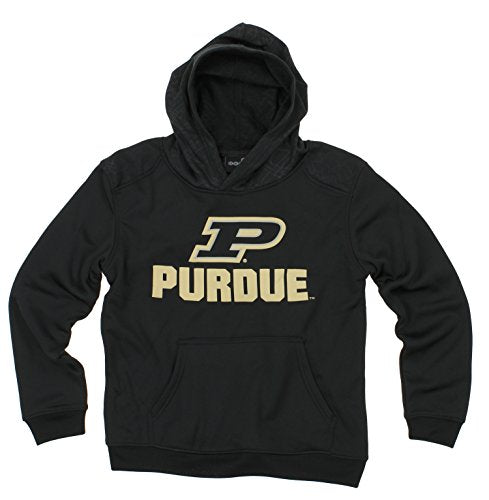NCAA Youth Purdue Boilermakers Performance Hoodie, Black