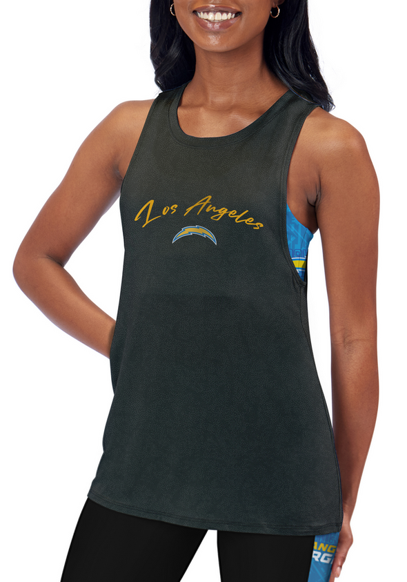 Certo By Northwest NFL Women's Los Angeles Chargers Outline Tank Top