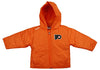 Reebok NHL Toddler Boy's Philadelphia Flyers TNT Hooded Winter Jacket - Orange
