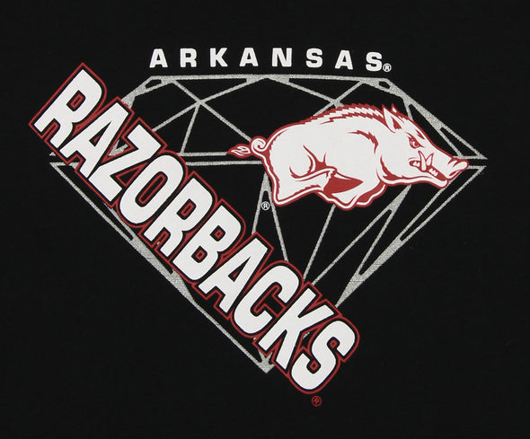 Gen2 NCAA Youth Girl's Arkansas Razorbacks Bejeweled Banded Bottom Tee