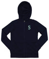 Outerstuff MLB Youth/Kids Seattle Mariners Performance Full Zip Hoodie