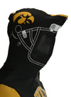 NCAA Youth Iowa Hawkeyes Full Zip Helmet Masked Hoodie, Black