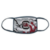 Outerstuff South Carolina Gamecocks NCAA Youth 8-20 2 Pack Camo Double Layer Cloth Face Mask