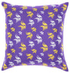 FOCO NFL Minnesota Vikings 2 Pack Couch Throw Pillow Covers, 18 x 18