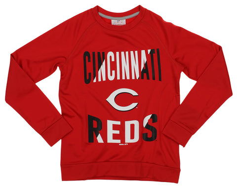 Outerstuff MLB Youth/Kids Cincinnati Red Performance Fleece Sweatshirt