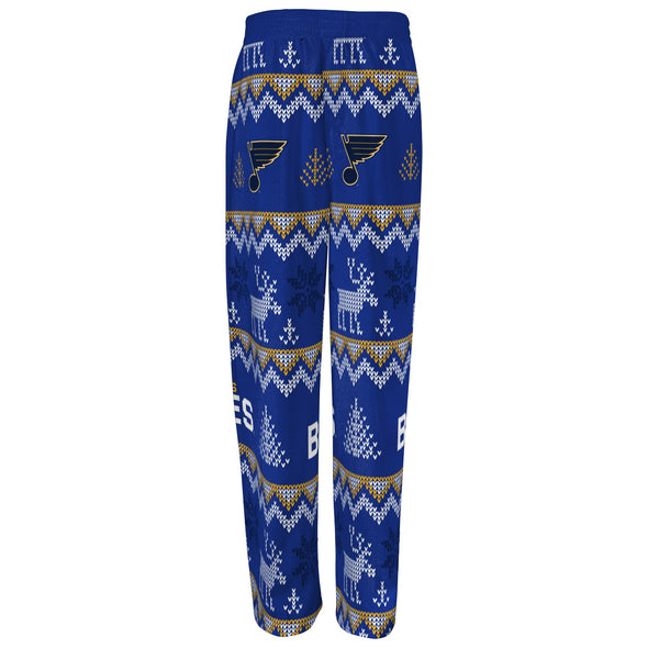 Outerstuff NHL Youth Boys St. Louis Blues Top & Pants Sleepwear Set
