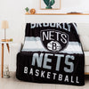 Northwest NBA Brooklyn Nets "Singular" Silk Touch Throw Blanket, 45" x 60"