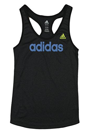 Adidas Youth Girls Heathered Crush Razorback Tank Top, Color Options