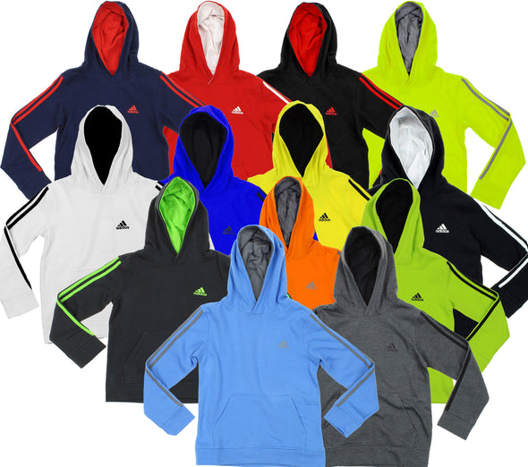Adidas Youth Game Time Pullover Fleece Hoodie, Color Options