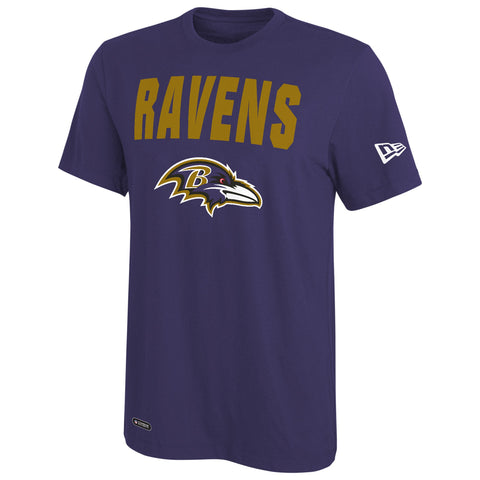 New Era NFL Men's Ravens 50 Yard Line Short Sleeve T-Shirt
