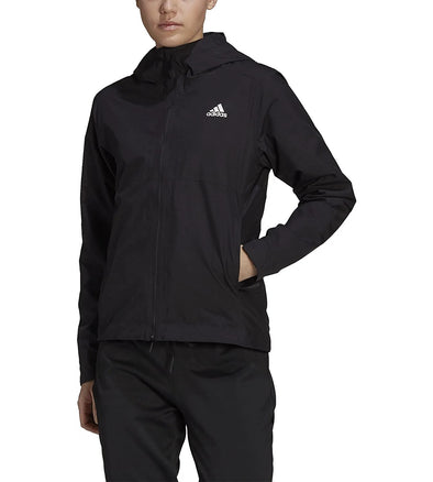 Adidas Women's BSC 3-Stripes Raid.RDY Jacket, Black