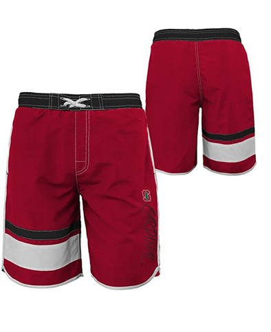 Outerstuff NCAA Youth Stanford Cardinal Color Block Swim Trunks