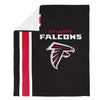 FOCO NFL Atlanta Falcons Plush Soft Micro Raschel Throw Blanket, 50 x 60